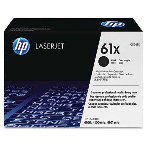 HP 61X High Yield Toner